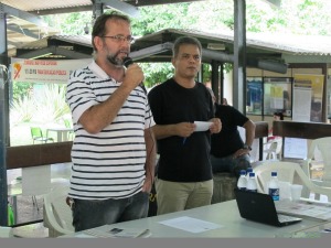 Presidente do Sindicato dos Jornalistas lamentou casos de agressão na Ufam (Foto: Anderson Vasconcelos / G1)
