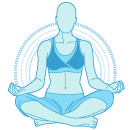 Prática melhora respiração, resistência e flexibilidade (Arte/G1)
