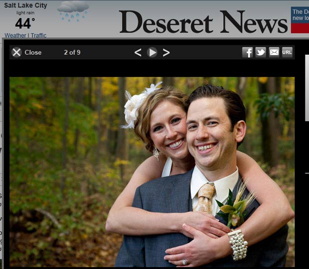 Josh e Jennifer Smith oferece recompensa para recuperar fotos. (Foto: Reprodução/Desert News)