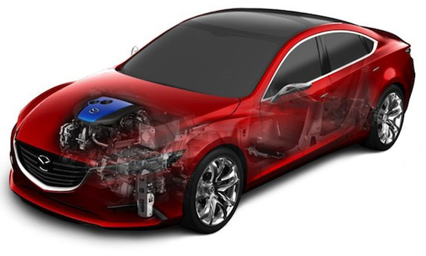 Mazda i-ELOOP possibilita economia de combustível em até 10%. (Foto: Divulgação)