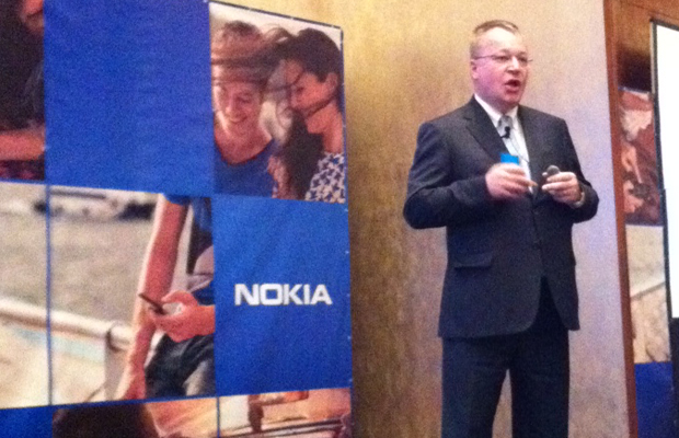Stephen Elop, CEO da Nokia, apresenta produtos em São Paulo (Foto: Amanda Demetrio/G1)