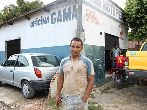 Márcio Gama emprega 9 funcionários em sua oficina (Foto: Divulgação)