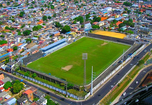 Estádio da Colina, no bairro São Raimundo, Zona Oeste de Manaus (Foto: Divulgação)