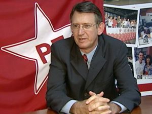 Presidente do Partido dos Trabalhadores no ES, José Roberto Dudé (Foto: Reprodução/ TV Gazeta)