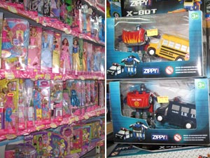 Brinquedos continuam entre os itens mais procurados no Natal (Foto: Tássia Thum/G1)