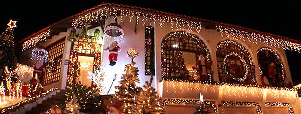 Casa do Papai Noel em Cuiabá (Foto: Reprodução/TVCA)