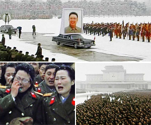 Sob neve, funeral de Kim Jong-il reúne milhares de norte-coreanos (AP)