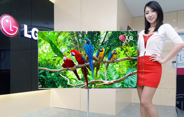 Maior TV de OLED do mundo tem 55 polegadas (Foto: Divulgação)