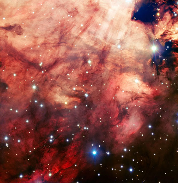 Núcleo da Nebulosa Ômega (Foto: VLT/ESO)
