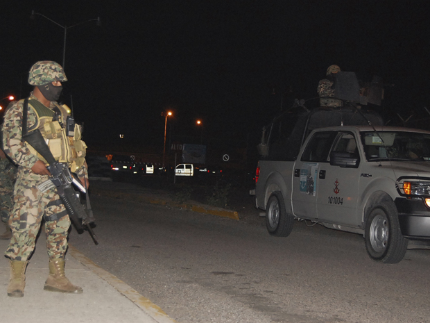 O exército mexicano foi chamado para intervir na briga dentro de um presídio do estado de Tamaulipas, no México (Foto: Reuters)