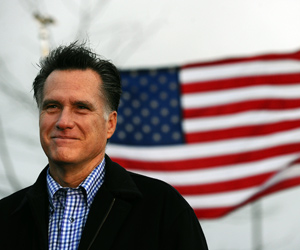 O pré-candidato republicano Mitt Romney (Foto: AFP)