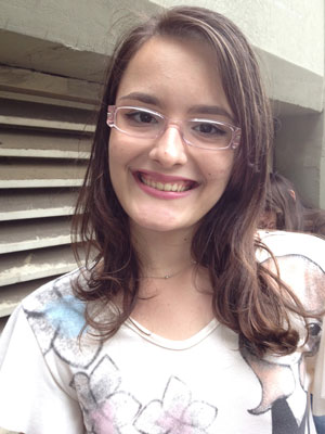 A candidata de química Patrícia Ramos Carvalho, de 18 anos (Foto: Ana Carolina Moreno/G1)