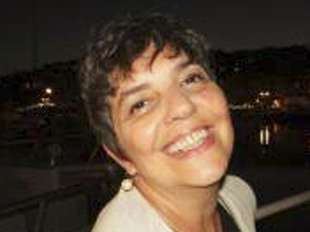 A jornalista brasileira Lourdes Sola, que estava no navio Costa Concordia durante o acidente (Foto: Reprodução)