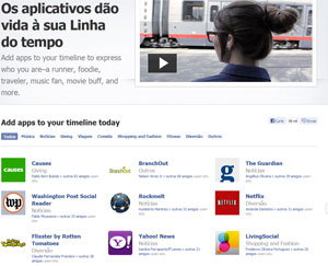 Facebook anuncia 60 novos aplicativos para a rede social (Foto: Reprodução)