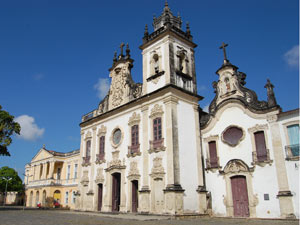 Igreja de Nossa Senhora do Carmo, em João Pessoa (Foto: Rammom Monte / G1 PB)