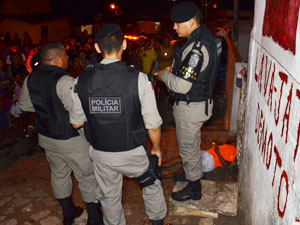 Polícia da Paraíba registra duplo homicídio (Foto: Walter Paparazzo/ G1 PB)