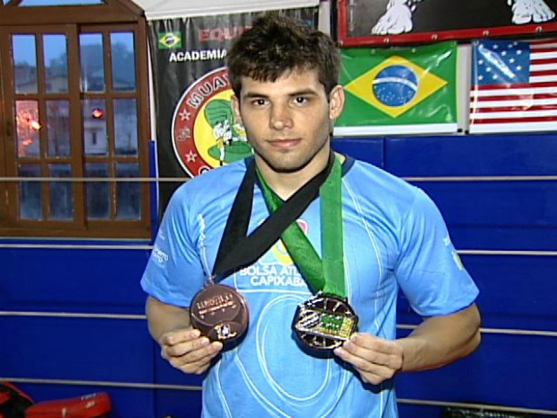 Paulo Agrizzi era vice-campeão sul-americano de jiu-jítsu. (Foto: Reprodução / TV Gazeta)