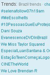 Trending Topics no Brasil às 17h02 (Foto: Reprodução)