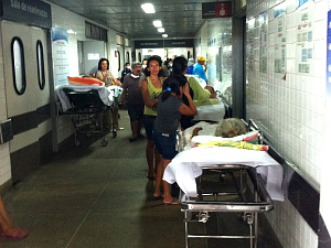 Instituto Doutor José Frota, maior hospital de emergência do Ceará. (Foto: Arquivo G1)