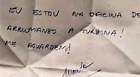 Internado em CTI, Wando escreve bilhete (Reprodução/TV Globo)