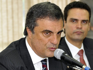 O ministro da Justiça, José Eduardo Cardozo, durante evento em Brasília  (Foto: Elza Fiúza / Agência Brasil)