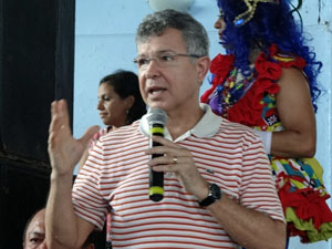 Prefeito de Jaboatão dos Guararapes, Elias Gomes (Foto: Katherine Coutinho / G1 PE)