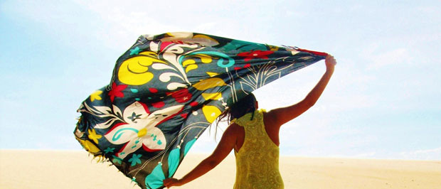 As dunas são a marca registrada de Itaúnas, no Norte do Espírito Santo (Foto: Paloma Medeiros)