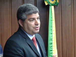 Secretário de Segurança da Bahia (Foto: Gabriel Gonçalves/G1)