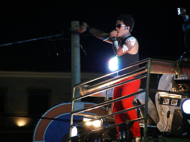 Timbalada no carnaval de salvador (Foto: Egi Santana/ G1)