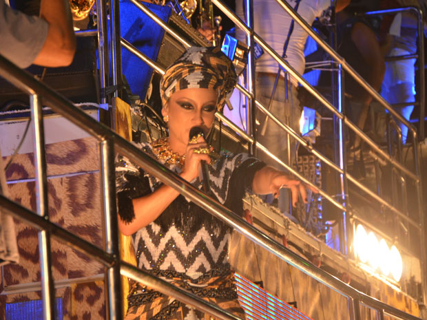 Claudia Leitte começa carnaval nesta sexta-feira, em Salvador (Foto: Eduardo Freire/G1)