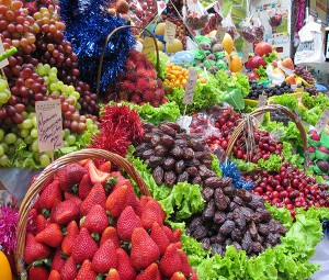 Frutas são opções para uma boa hidratação  (Foto: Clara Velasco/ G1)
