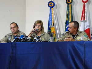 Balanço de operação nacional foi divulgado em Contagem, na Grande BH (Foto: Pedro Cunha/G1 MG)