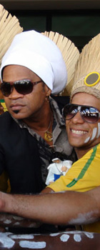 Brown tem consolo de fãs na volta à Bahia (Gabriel Gonçalves/G1)