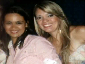 Michele e Isabela foram estupradas e mortas durante festa (Foto: Reprodução/TV Globo)