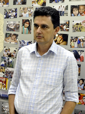 Secretário de Educação de Mato Grosso, Saguás Moraes,  (Foto: Ericksen Vital / G1)