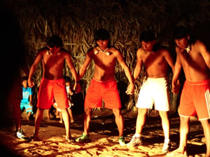 índios de Mato Grosso (Foto: Franco Hoff/Arquivo pessoal)