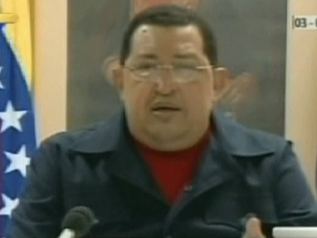 Hugo Chávez confirma que tumor retirado de seu corpo era maligno (Foto: Reprodução Globo News)
