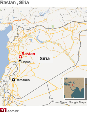 Exército sírio ataca cidade rebelde de Rastan