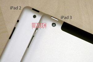 Site M.I.C. Gadget publicou suposta imagem de novo iPad, que teria câmera melhor do que o antecessor (Foto: Reprodução)