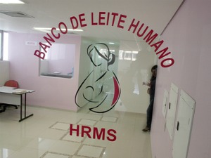 Banco de Leite do Hospital Regional de MS (Foto: Divulgação/Edemir Rodrigues)