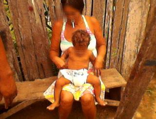 criança fralda (Foto: PM-PA/Divulgação)