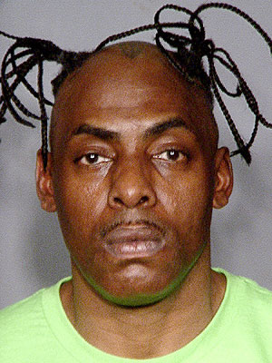 O rapper Coolio em imagem divulgada pela polícia de Las Vegas (Foto: AP)