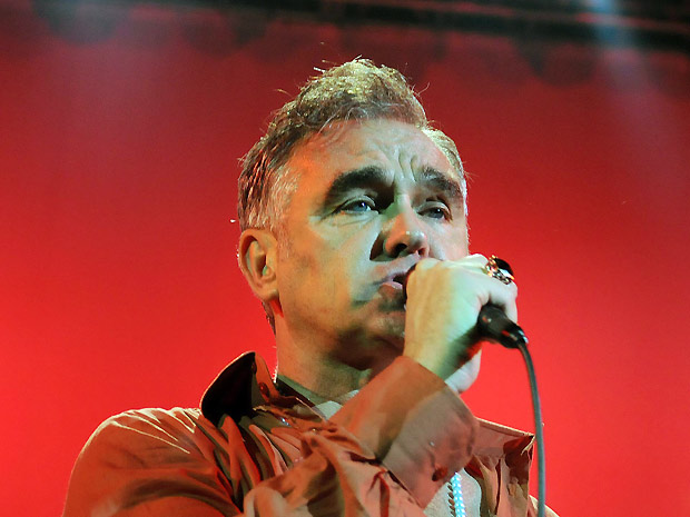 O cantor britânico Morrissey, que voltou a se apresentar no Rio de Janeiro depois de 12 anos. Repertório incluiu sucessos da carreira solo e da ex-banda, The Smiths (Foto: Alexandre Durão/G1)