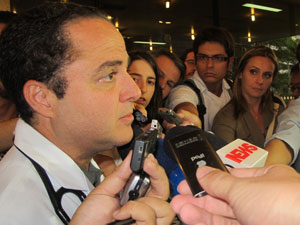 O cardiologista Roberto Kalil Filho, médico de Lula (Foto: Vanessa Fajardo/G1)
