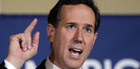 Santorum 
vence prévias em 2 estados (AP)