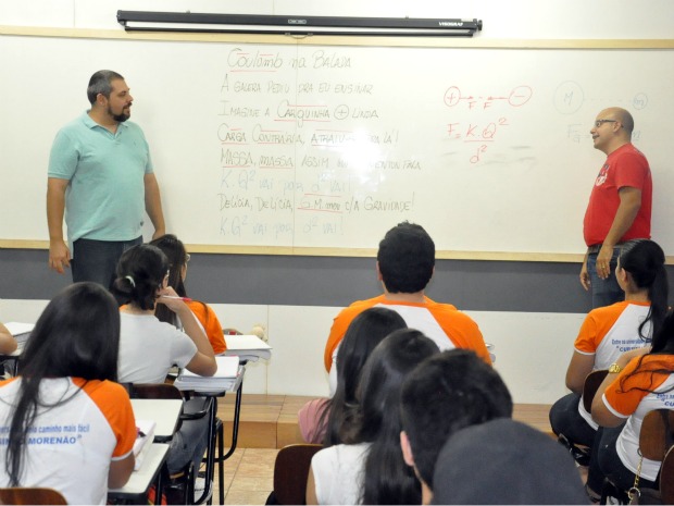 Professores usam humor na sala de aula e no teatro em Campo Grande (Foto: Aliny Mary Dias/G1MS)
