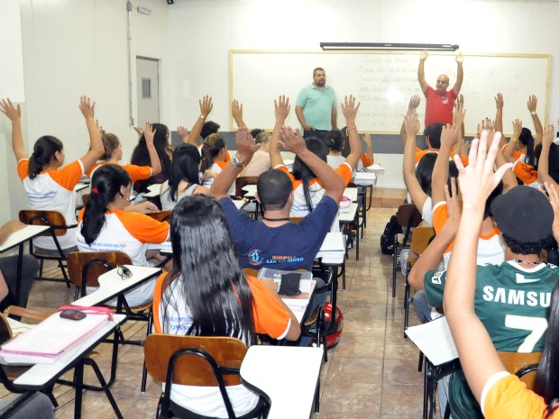 Professores usam humor na sala de aula e no teatro em Campo Grande (Foto: Aliny Mary Dias/G1MS)