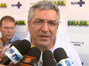 O Ministro da Saúde, Alexandre Padilha, fala sobre os problemas na saúde da região (Foto: Reprodução/EPTV)