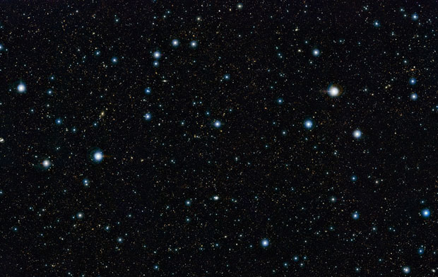 Imagem obtida pelo ESO é a mais 'profunda' já feita do céu (Foto: ESO/UltraVISTA team)