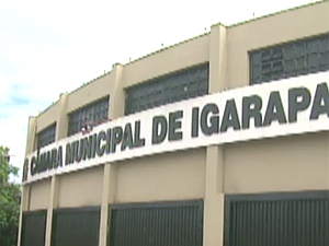 Câmara Municipal de Igarapava, SP (Foto: Reprodução/EPTV)